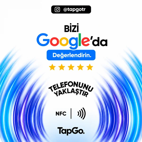 TapGo Google Yorum NFC kartı