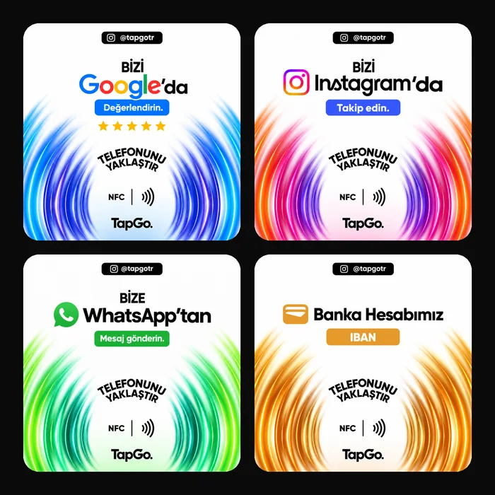 TapGo NFC kartları